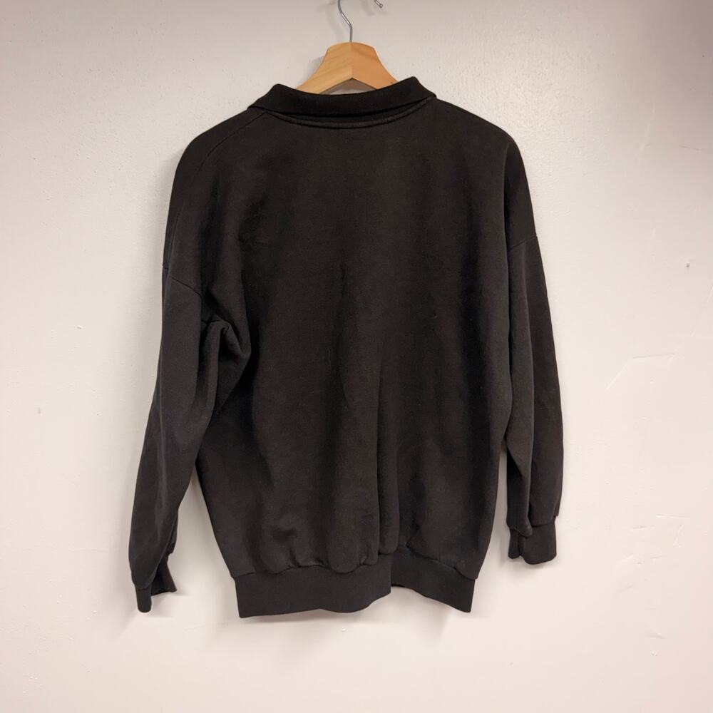 VTG Phantom of the Opera RARE Embroidered Collar Sweatshirt SZ M MASK BUTTONS - Picture 6 of 7